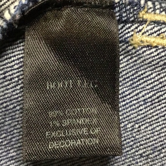 sac974👖WHBM Low Rise Boot Leg Size 6 w/ 32" Inseam Jeans - Picture 6 of 7